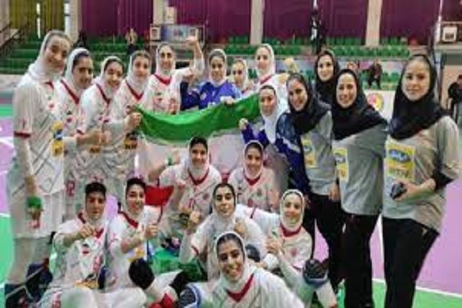 کسب رده چهارم هندبال برای بانوان ایران
